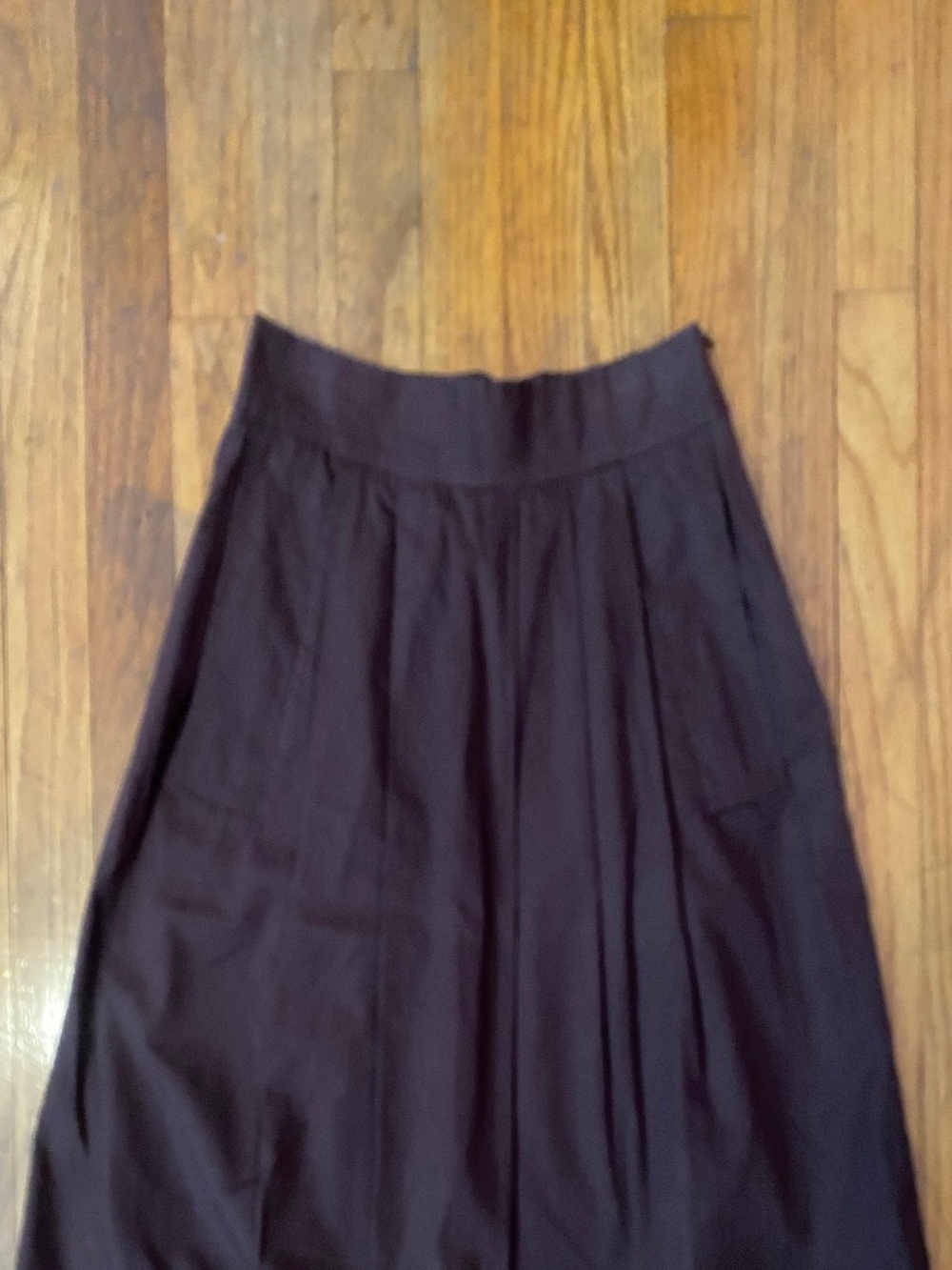 Michael Kors Brown A-Line Pleated Skirt - Picture 5 of 5